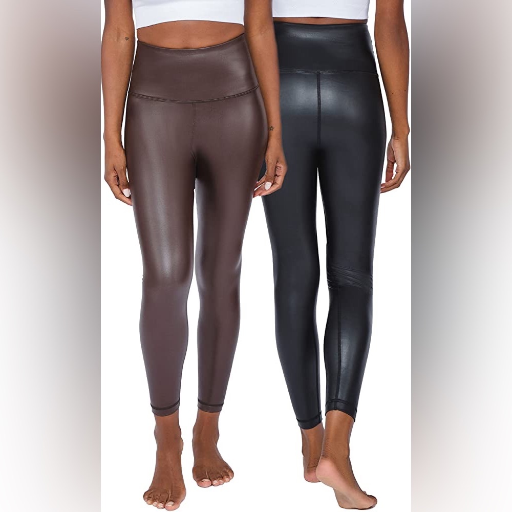 NWT 90 Degree Reflex High Rise Faux Leather Leggings - Picture 11 of 11